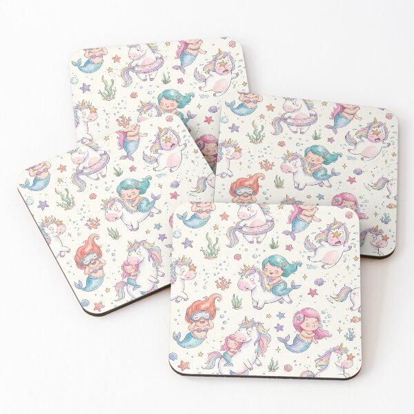 Item preview, Mermaids and Unicorns designed and sold by naragon4289.