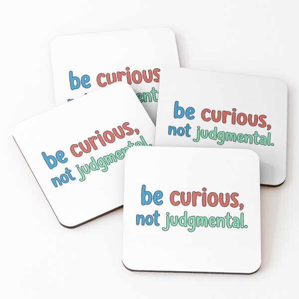 Item preview, Be Curious Not Judgmental Quote Darts Scene Ted Lasso Kindness Fan designed and sold by raedattia.