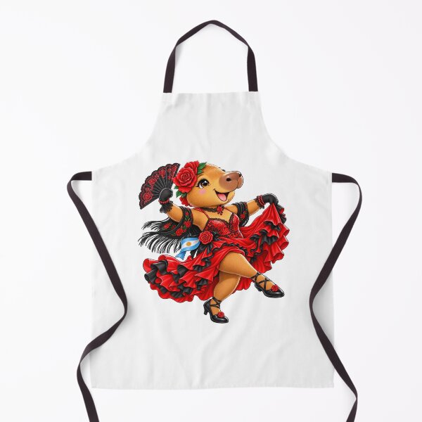 Item preview, Cute Argentina Tango Capybara – Dancing Adventure designed and sold by CapybaraTravels.