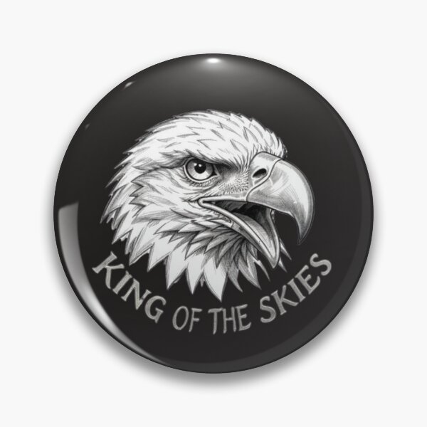 Item preview, EAGLE: KING OF THE SKIES Silver designed and sold by The best online style shop.