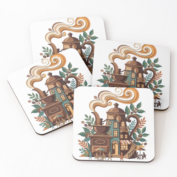 Item preview, coffee shop ideas — Layered paper cut Artwork designed and sold by DigitalGraphic1.