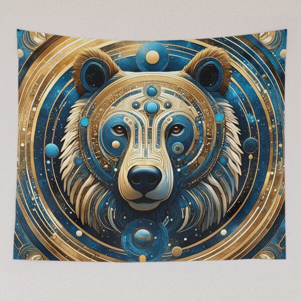 Item preview, Sacred Bear Mandala Art - Woven Traditions Vol (3) designed and sold by JJArtCreations.