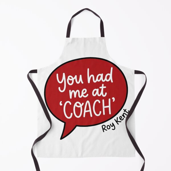 Item preview, You Had Me at Coach Roy Kent Red Speech Bubble Soccer TV Quote Fan designed and sold by raedattia.