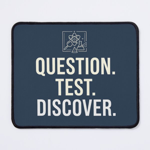 Item preview, Question Test Discover STEM Science designed and sold by Amr Darwish Graphic designer.