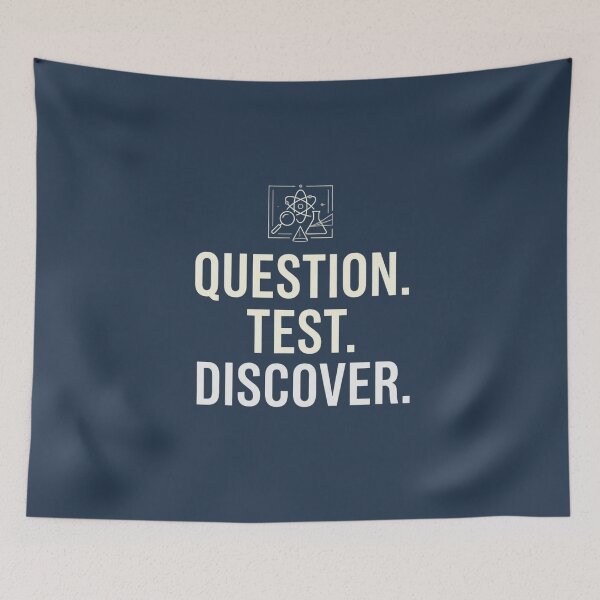 Item preview, Question Test Discover STEM Science designed and sold by Amr Darwish Graphic designer.
