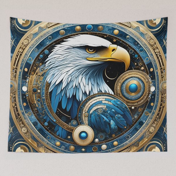 Item preview, Regal Eagle Mandala Art - Woven Traditions Vol (3) designed and sold by JJArtCreations.