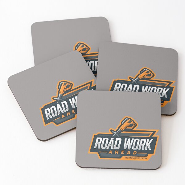 Item preview, Road Work Ahead Gym Workout Warning Sign-8 designed and sold by MarcelGislasonf.