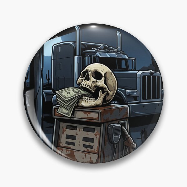 Item preview, Skull Cash Trucker & Desert Fuel Station designed and sold by NomadForge.