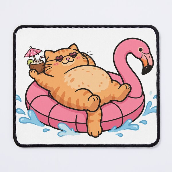 Item preview, Pool Floatie Cat Summer Splash designed and sold by Dlvznbm.