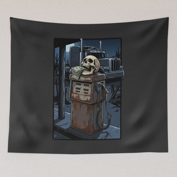 Item preview, Skull Cash Trucker & Desert Fuel Station designed and sold by NomadForge.