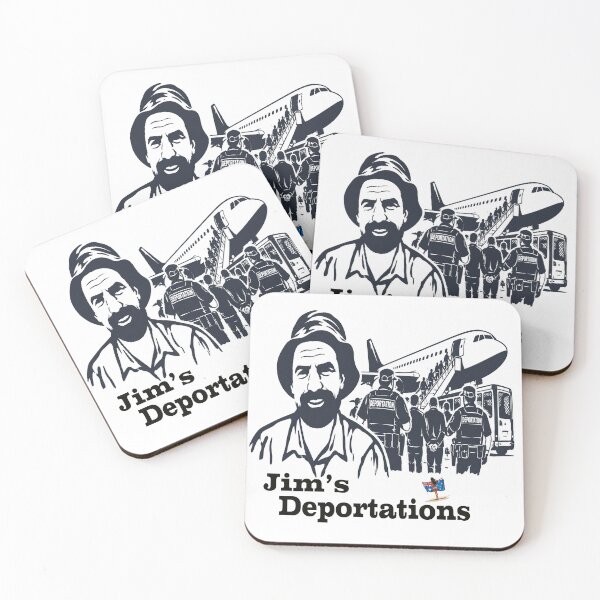 Item preview, Jim’s Deportations – Australian Political Satire designed and sold by Huskyyy Designs.