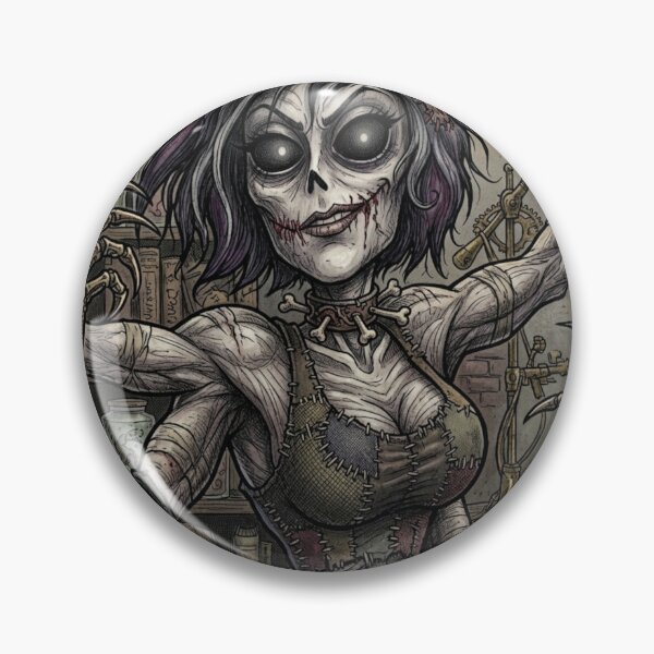 Item preview, Multi armed spider mutant Female dark gothic Vampire zombie fantasy art designed and sold by Vintage Designs +.