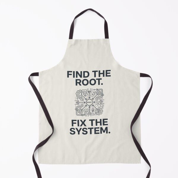 Item preview, Find the Root Fix the System Industrial Engineering designed and sold by Amr Darwish Graphic designer.