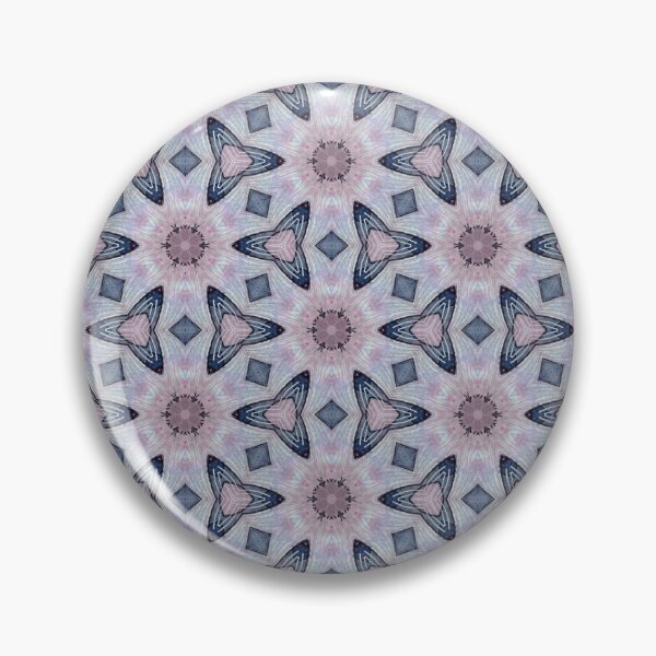 Item preview, Soft Lilac Dusty Mauve Slate Blue Triquetra Starburst Hexagonal Mosaic Mandala - Duvet Cover designed and sold by ArithraStudio.