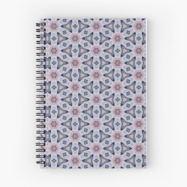 Item preview, Soft Lilac Dusty Mauve Slate Blue Triquetra Starburst Hexagonal Mosaic Mandala - Duvet Cover designed and sold by ArithraStudio.