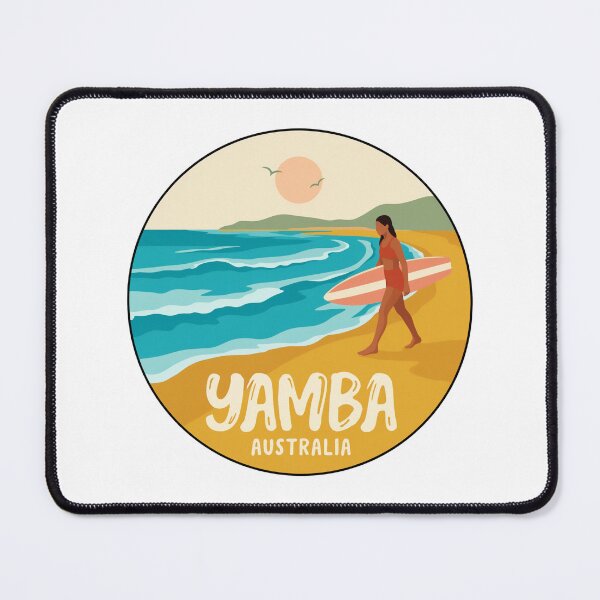 Item preview, Yamba Australia: Retro Surf Girl designed and sold by CircinusStore.