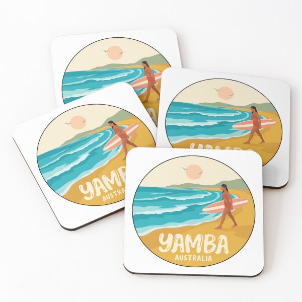 Item preview, Yamba Australia: Retro Surf Girl designed and sold by CircinusStore.