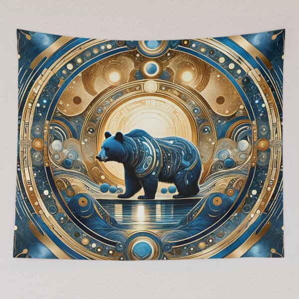 Item preview, Sacred Bear Mandala Art - Woven Traditions Vol (4) designed and sold by JJArtCreations.