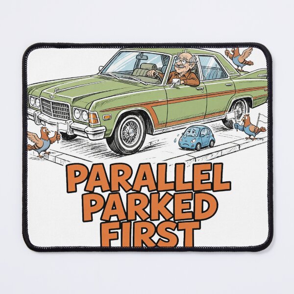 Artikelvorschau, Parallel Parked First Try Funny Boomer Shirt entworfen und verkauft von Hearth & Hue.