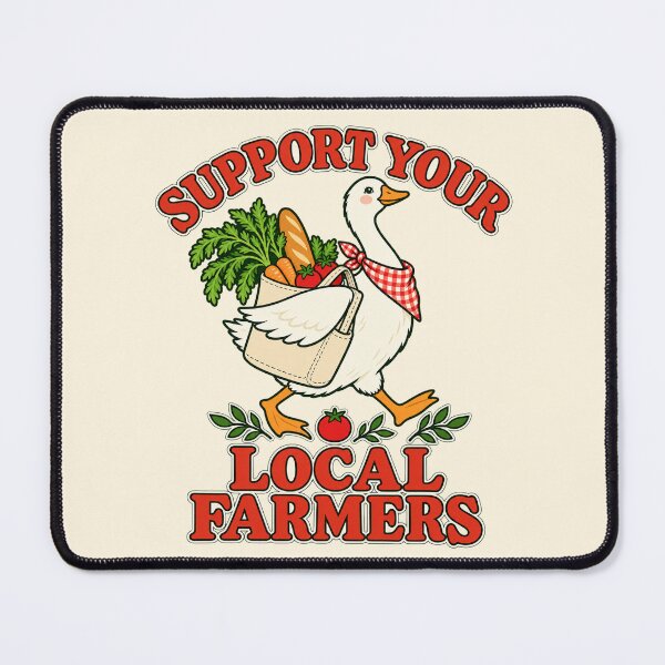 Item preview, Support your local farmers designed and sold by MoodleDoon.