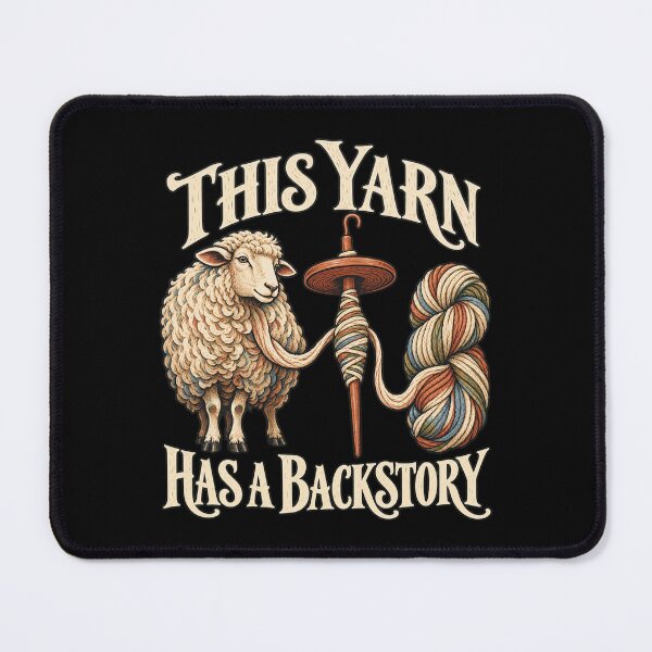 Item preview, This Yarn Has a Backstory designed and sold by Winakuart.