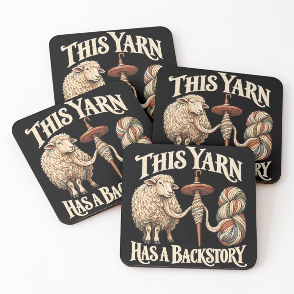 Item preview, This Yarn Has a Backstory designed and sold by Winakuart.