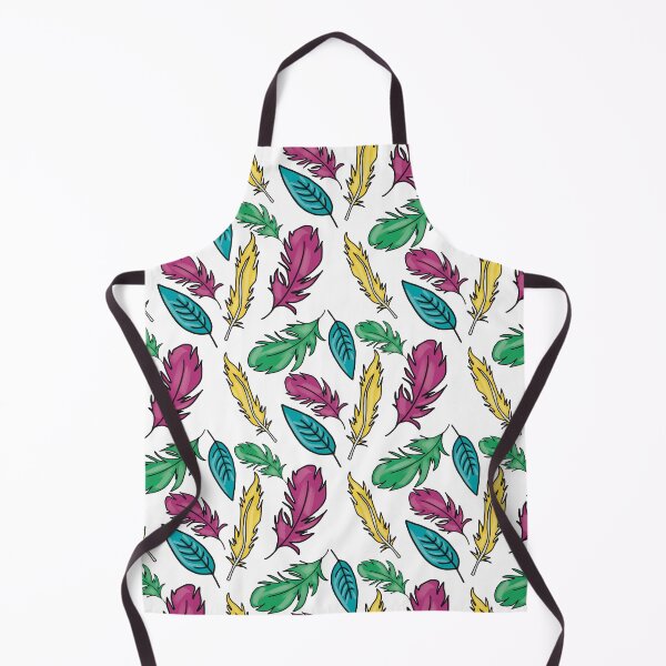 Item preview, Colorful Boho feather Pattern in Teal green and berry designed and sold by naturerafa.