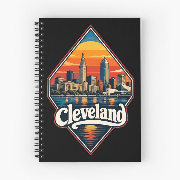 Item preview, Cleveland Ohio Travel Retro designed and sold by TomFrontierArt.