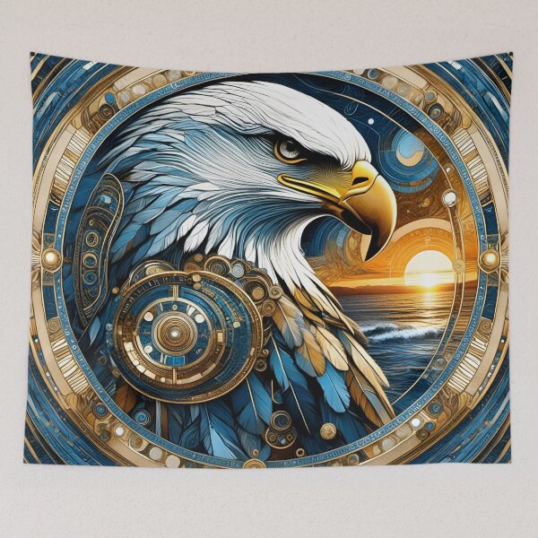 Item preview, Regal Eagle Mandala Art - Woven Traditions Vol (4) designed and sold by JJArtCreations.