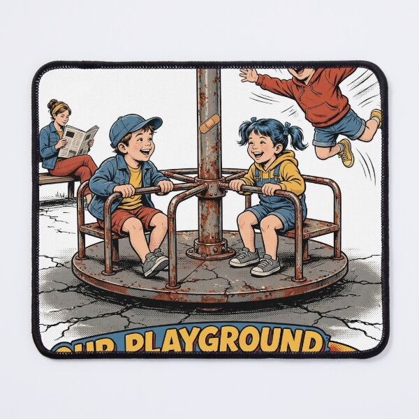 Item preview, Our Playground Was Concrete Funny Gen X T-Shirt designed and sold by Hearth & Hue.