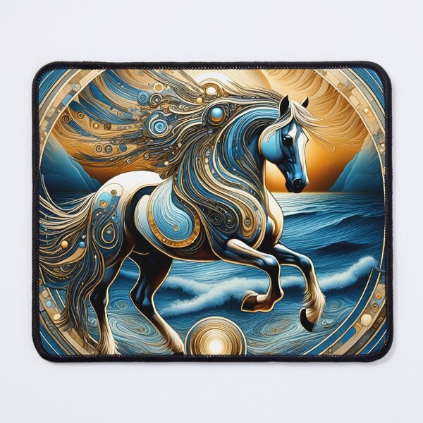 Item preview, Spirit Horse Mandala Art - Woven Traditions Vol (4) designed and sold by JJArtCreations.