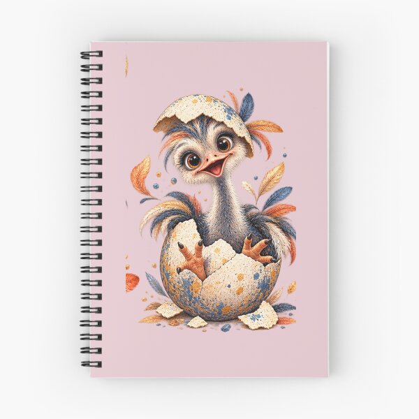 Item preview, Cute Baby Ostrich Hatching designed and sold by PrintGo26.