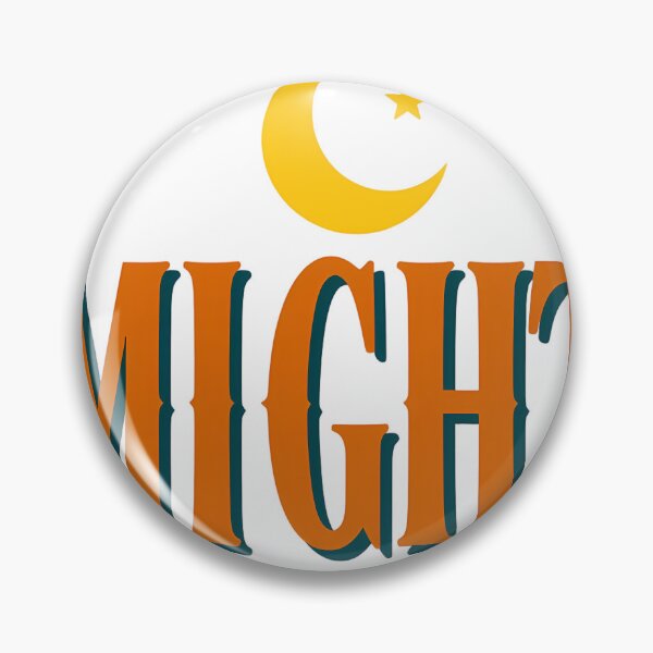 Item preview, Vintage Night Crescent Moon Retro Typography designed and sold by CosyCush.
