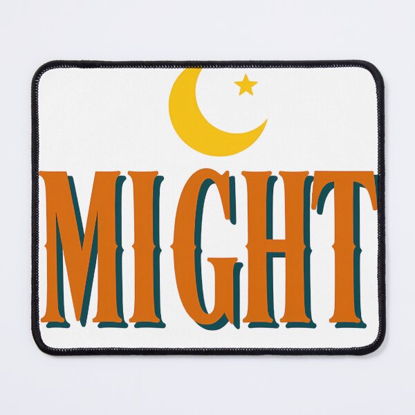 Item preview, Vintage Night Crescent Moon Retro Typography designed and sold by CosyCush.