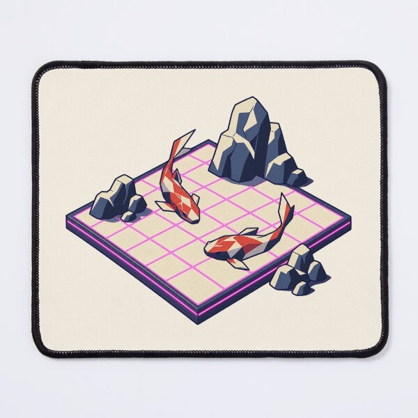 Item preview, Neon Koi Zen Garden designed and sold by KungPowUnicorn.