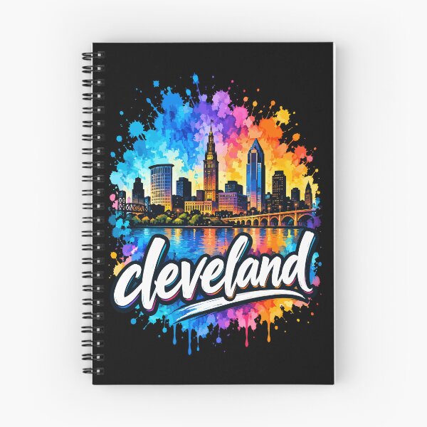 Item preview, Cleveland Ohio Watercolor Travel designed and sold by TomFrontierArt.