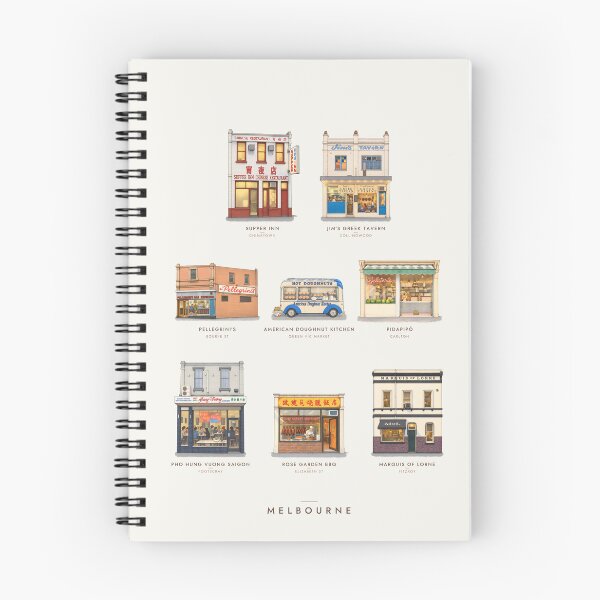 Item preview, Moosh's Melbourne: Eight Shopfronts designed and sold by Ooshimooshi.