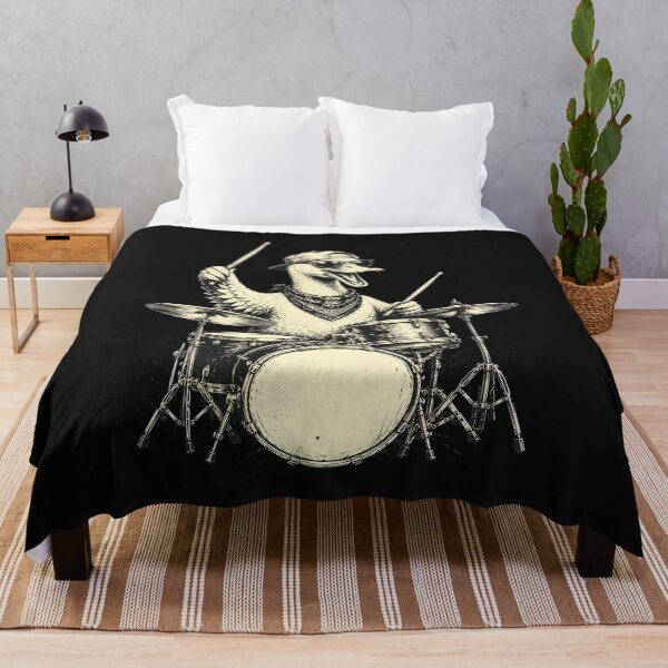 Item preview, Cute Goose Playing Drums Funny Music Animal Drummer Graphic Men Women designed and sold by MOHAMED FRASER.