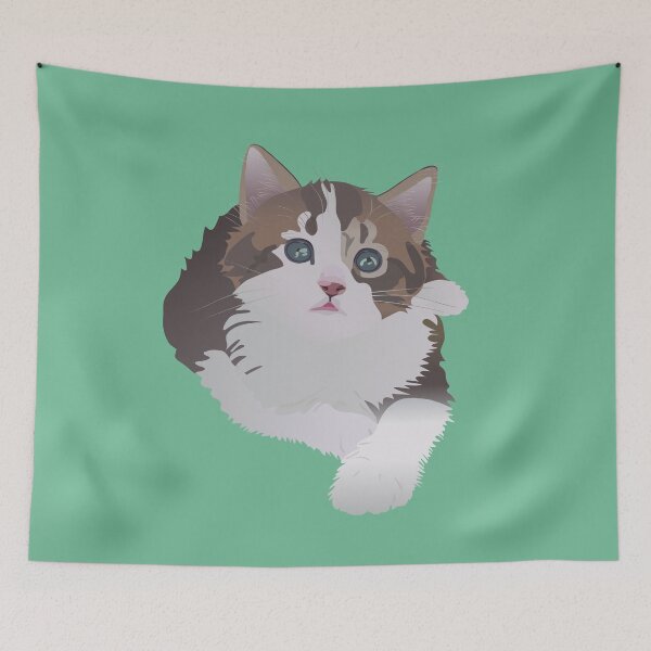 Item preview, Cute Adorable Kitten Illustration designed and sold by inspiration3.