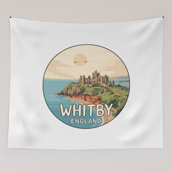 Item preview, Whitby England: Yorkshire Coast & Whitby Abbey designed and sold by CircinusStore.