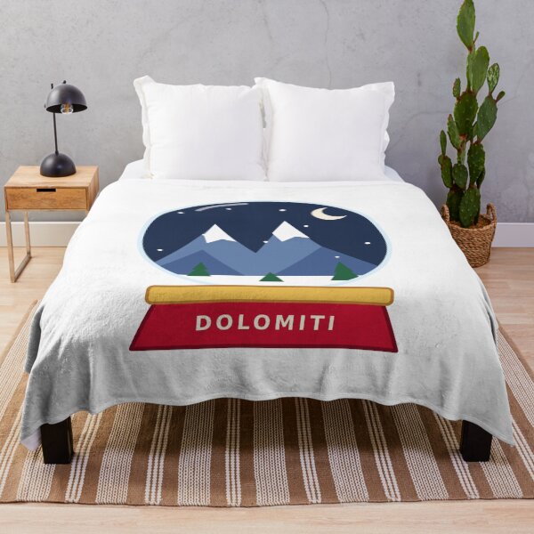 Item preview, Vintage Dolomiti Mountains Snow Globe Christmas designed and sold by stileepensieri.