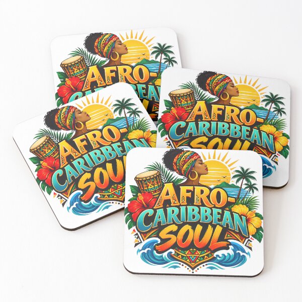 Item preview, jamaican culture, tropical floral, island sunset, caribbean music, hibiscus flower designed and sold by TrueArtVibes.