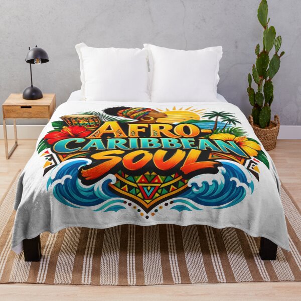 Item preview, jamaican culture, tropical floral, island sunset, caribbean music, hibiscus flower designed and sold by TrueArtVibes.