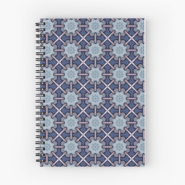 Item preview, Soft Lilac Dusty Mauve Slate Blue Octagonal Cross Lattice Mosaic Mandala - Duvet Cover designed and sold by ArithraStudio.