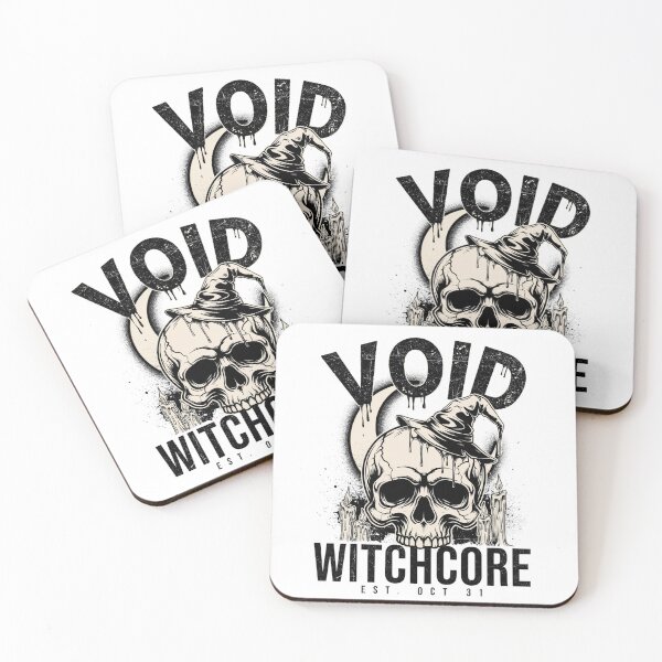 Item preview, Void Witch Halloween Design – Dark Skull & Occult Graphic Tee v7 designed and sold by DarylWelsh2024.