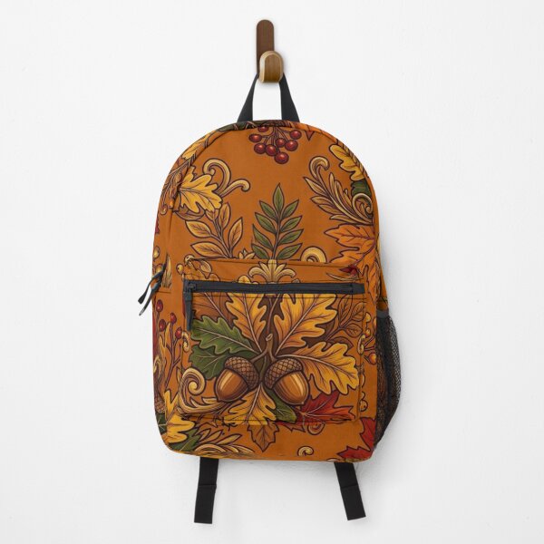 Item preview, Vintage Autumn Leaves and Acorns Seamless Pattern, Fall Harvest Botanical Illustration Design designed and sold by crackerflake.