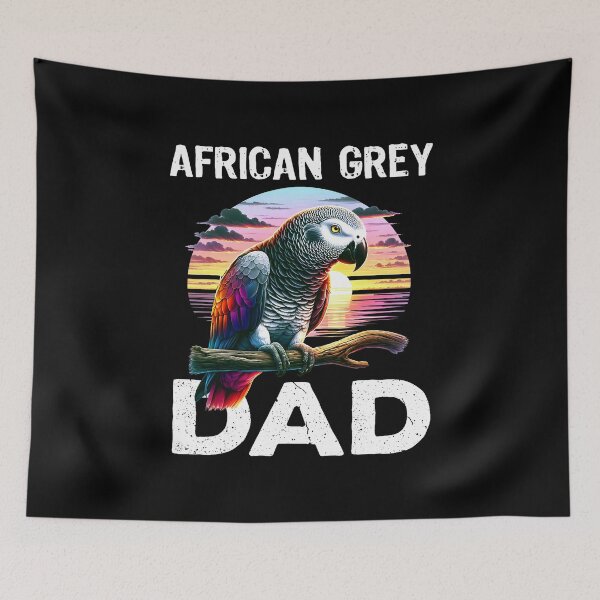 Item preview, African Grey Parrot Psittacus Bird (18) designed and sold by William Grey.