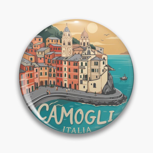 Item preview, Camogli Italy: Colorful Italian Riviera Waterfront designed and sold by CircinusStore.