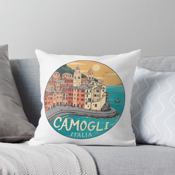 Item preview, Camogli Italy: Colorful Italian Riviera Waterfront designed and sold by CircinusStore.