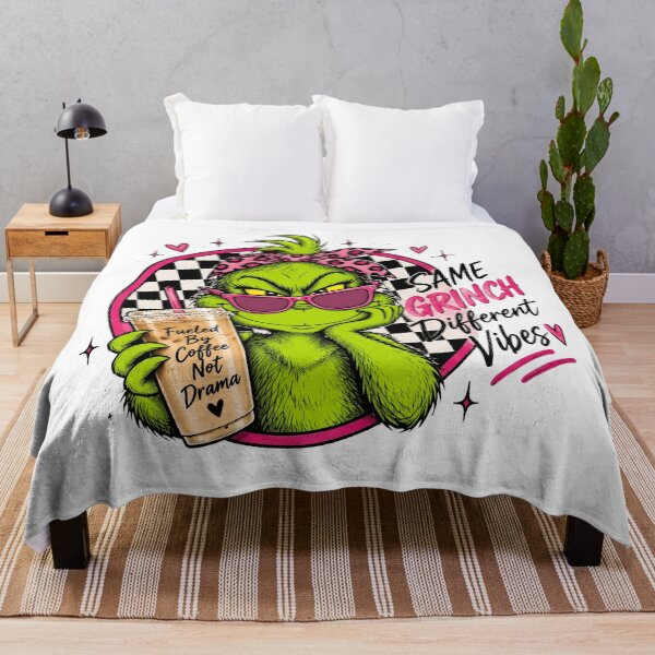 Item preview, Same Grinch Different Vibes Coffee designed and sold by Courtesy-j.